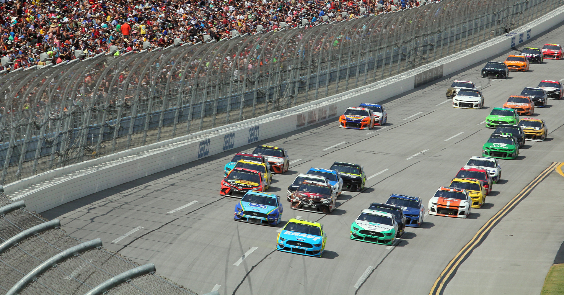 Coming Through Talladega Superspeedway Provides Record Numbers For 