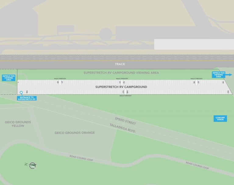 Up Rv Map Camping Maps | Talladega Superspeedway