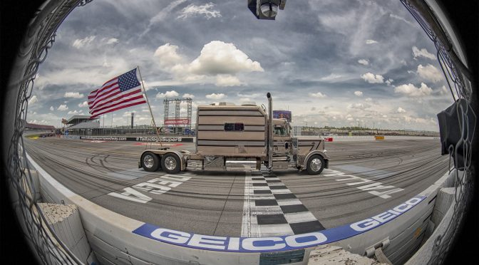 Featured image for Big Rig History! For the First Time Ever, John Rays Iconic Truck Will be on Display in the Midway at Talladega Superspeedway