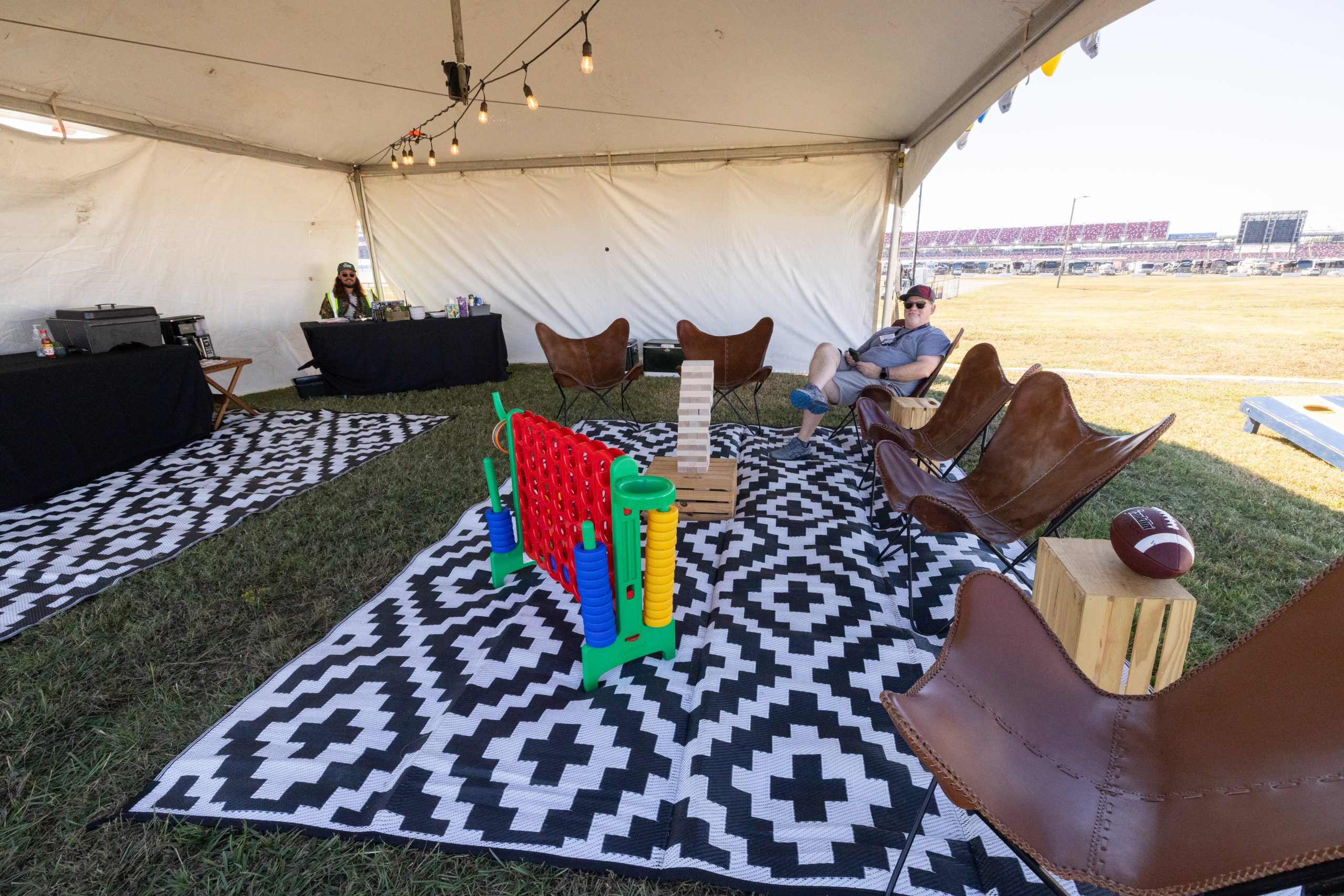 Talladega Superspeedway glamping accommodations